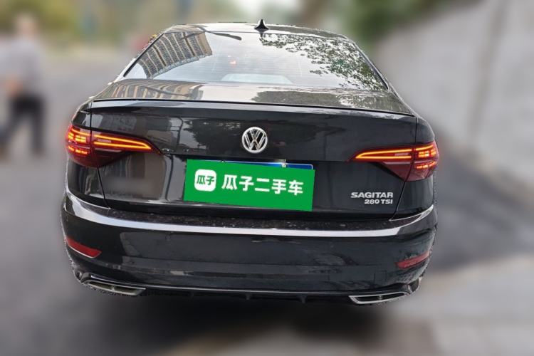 Used Volkswagen Sagitar 2020 280TSI DSG R-Line China VI Rear