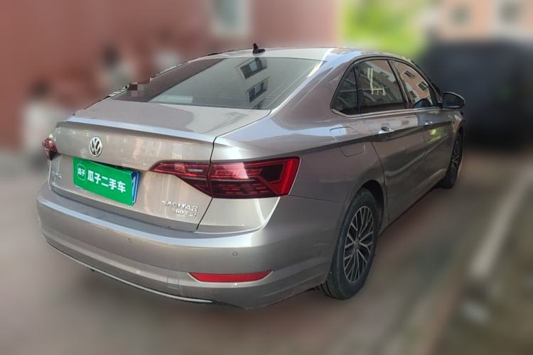 Used Volkswagen Sagitar 2020 280TSI DSG Comfort Version China VI Standard Rear Right 45 Deg