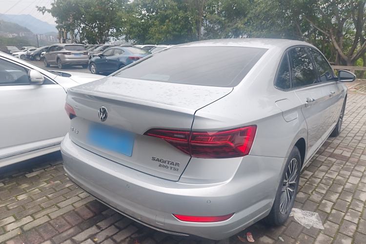 Used Volkswagen Sagitar 2020 280TSI DSG Comfort Version China VI Standard Rear Right 45 Deg