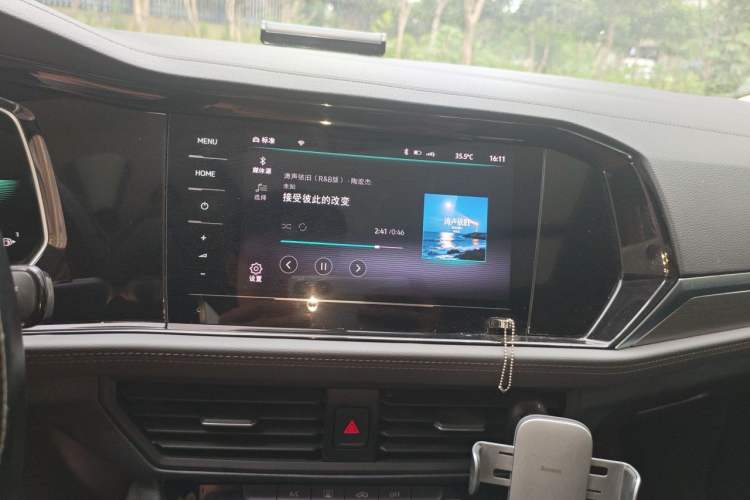 Used Volkswagen Sagitar 2020 280TSI DSG Comfort Version China VI Standard Audio And AC Panel