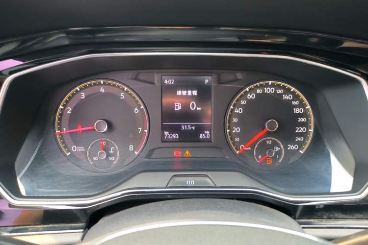 Used Volkswagen Sagitar 2020 280TSI DSG Comfort Version China VI Standard Instrument Cluster