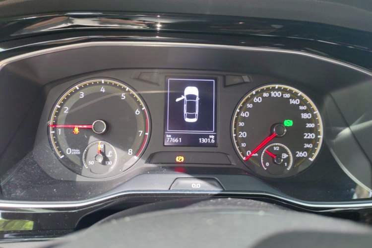 Used Volkswagen Sagitar 2020 280TSI DSG Comfort Version China VI Standard Instrument Cluster