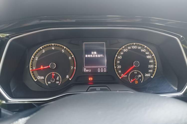 Used Volkswagen Sagitar 2020 280TSI DSG Comfort Version China VI Standard Instrument Cluster