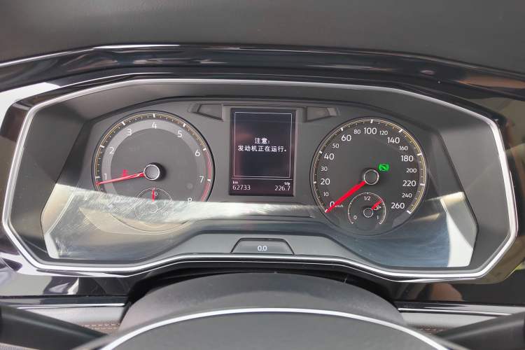 Used Volkswagen Sagitar 2020 280TSI DSG Comfort Version China VI Standard Odometer Close Up