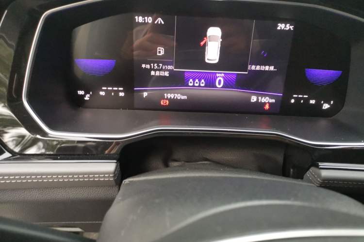 Used Volkswagen Sagitar 2020 280TSI DSG Comfort Version China V Standard Odometer Close Up