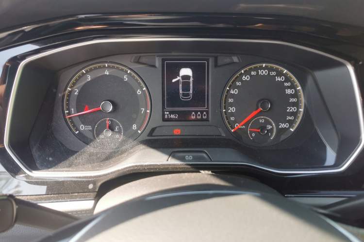 Used Volkswagen Sagitar 2020 280TSI DSG Comfort Version China VI Standard Odometer Close Up