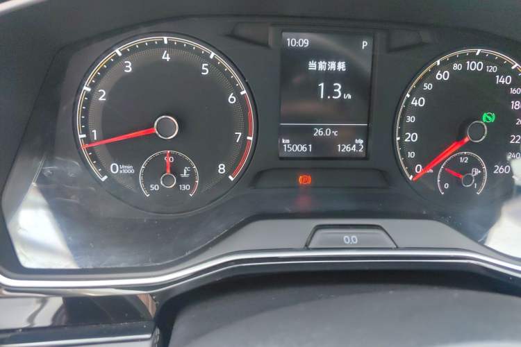 Used Volkswagen Sagitar 2020 280TSI DSG Comfort Version China VI Standard Odometer Close Up
