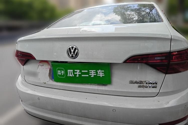 Used Volkswagen Sagitar 2020 280TSI DSG Comfort Version China VI Standard Rear