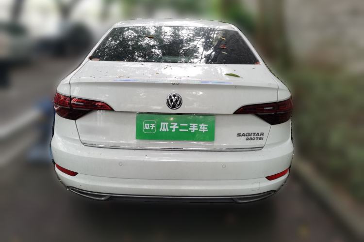 Used Volkswagen Sagitar 2020 280TSI DSG Luxury Version China VI Standard Rear