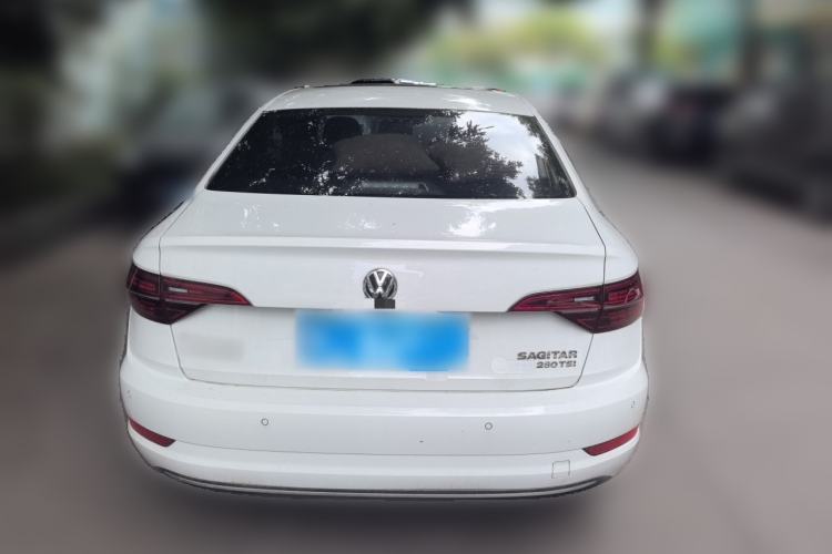 Used Volkswagen Sagitar 2020 280TSI DSG Comfort Version China VI Standard Rear