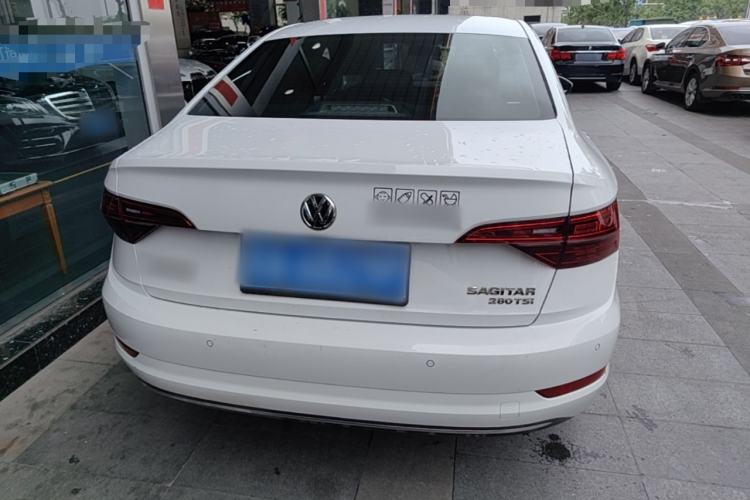Used Volkswagen Sagitar 2020 280TSI DSG Comfort Version China VI Standard Rear
