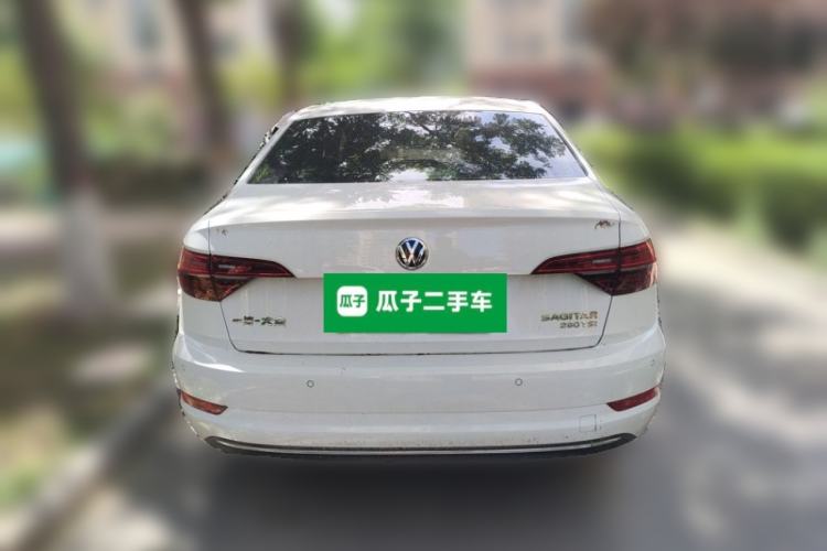 Used Volkswagen Sagitar 2020 280TSI DSG Comfort Version China VI Standard Rear