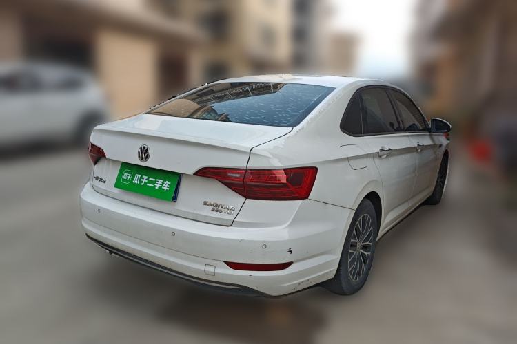 Used Volkswagen Sagitar 2020 280TSI DSG Comfort Version China VI Standard Rear Right 45 Deg