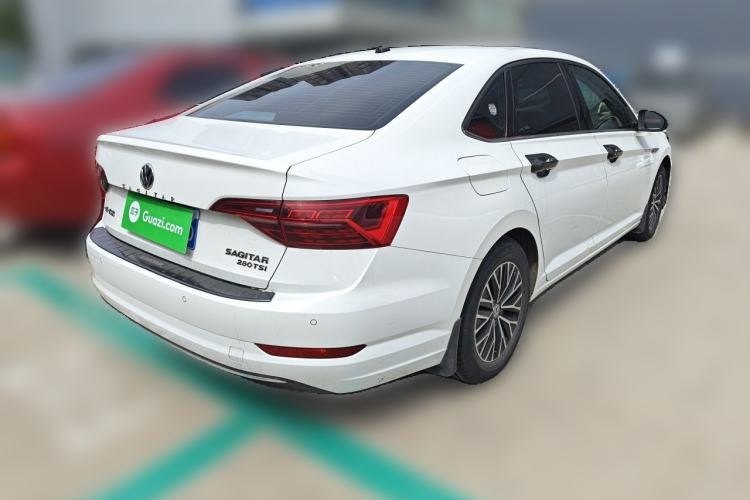Used Volkswagen Sagitar 2020 280TSI DSG Comfort Version China VI Standard Rear Right 45 Deg