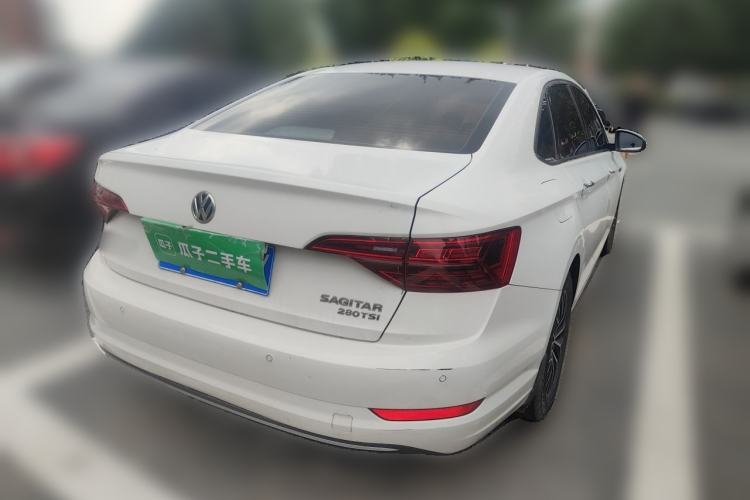 Used Volkswagen Sagitar 2020 280TSI DSG Comfort Version China VI Standard Rear Right 45 Deg