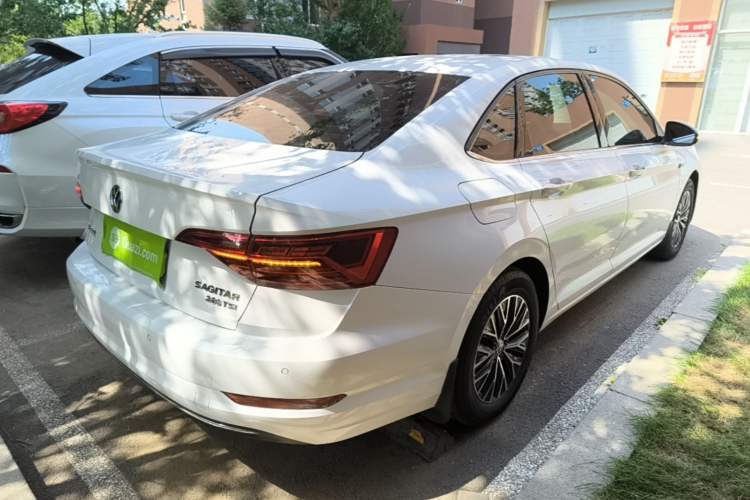 Used Volkswagen Sagitar 2020 280TSI DSG Comfort Version China VI Standard Rear Right 45 Deg