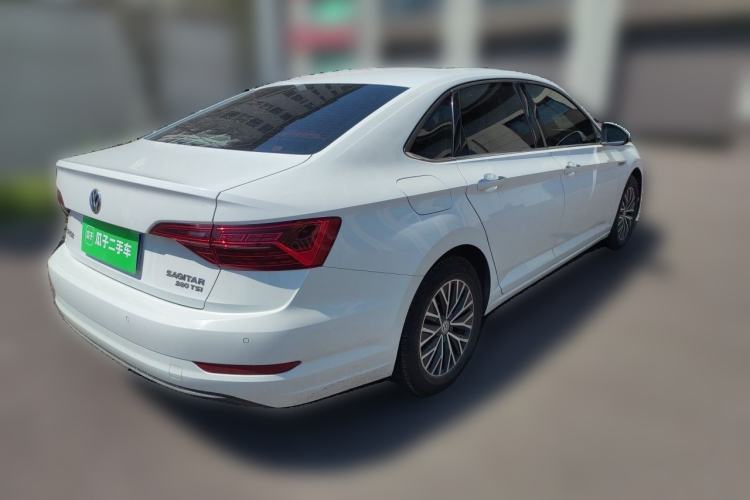 Used Volkswagen Sagitar 2020 280TSI DSG Comfort Version China VI Standard Rear Right 45 Deg