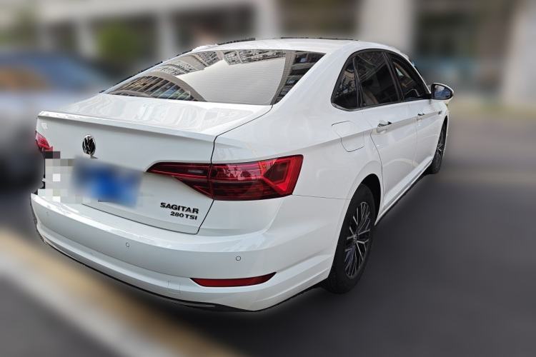Used Volkswagen Sagitar 2020 280TSI DSG Comfort Version China VI Standard Rear Right 45 Deg