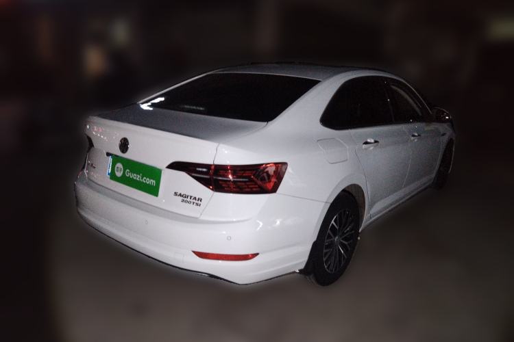 Used Volkswagen Sagitar 2020 200TSI DSG Comfort Version China VI Standard Rear Right 45 Deg