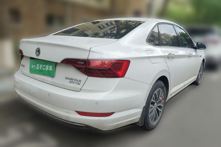 Used Volkswagen Sagitar 2020 280TSI DSG Comfort Version China VI Standard Rear Right 45 Deg