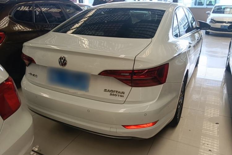 Used Volkswagen Sagitar 2020 280TSI DSG Comfort Version China VI Standard Rear Right 45 Deg
