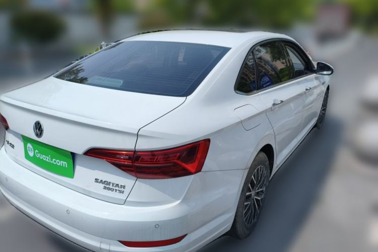 Used Volkswagen Sagitar 2020 280TSI DSG Comfort Version China VI Standard Rear Right 45 Deg