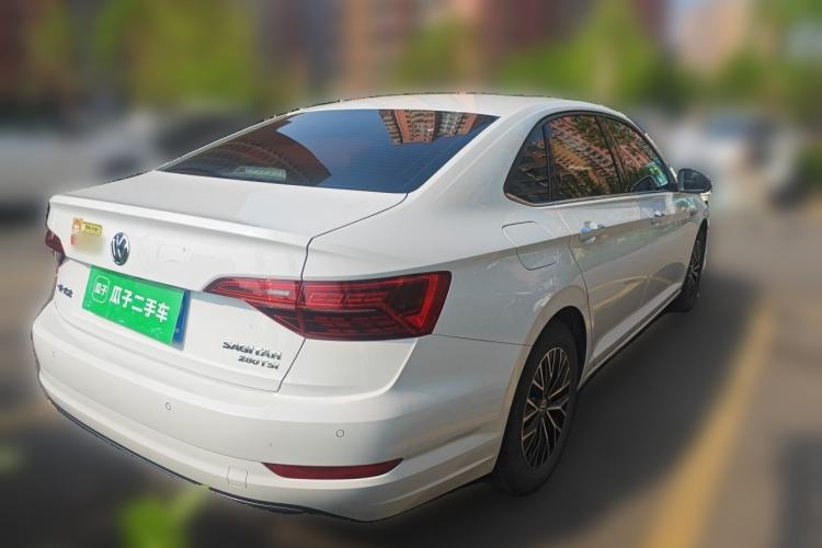 Used Volkswagen Sagitar 2020 280TSI DSG Comfort Version China VI Standard Rear Right 45 Deg