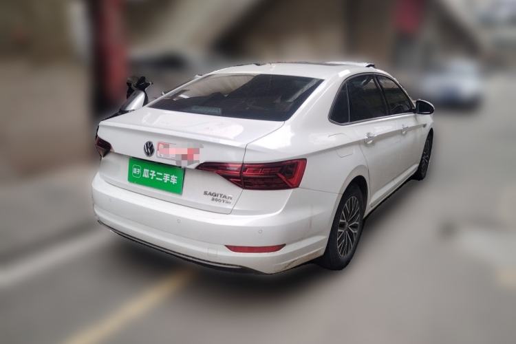 Used Volkswagen Sagitar 2020 280TSI DSG Comfort Version China VI Standard Rear Right 45 Deg