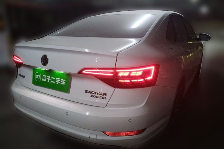 Used Volkswagen Sagitar 2020 200TSI DSG Comfort Version China VI Standard Rear Right 45 Deg