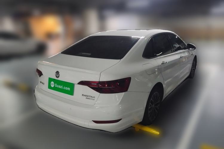 Used Volkswagen Sagitar 2020 280TSI DSG Comfort Version China VI Standard Rear Right 45 Deg