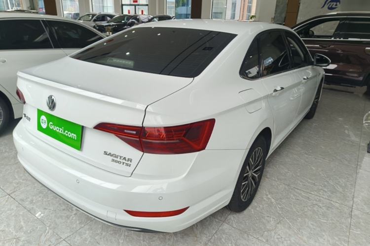 Used Volkswagen Sagitar 2020 280TSI DSG Comfort Version China VI Standard Rear Right 45 Deg
