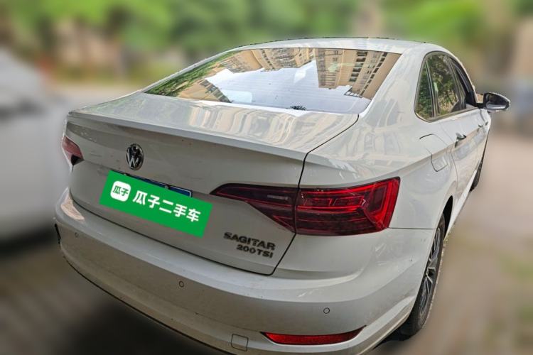 Used Volkswagen Sagitar 2020 200TSI DSG Comfort Version China VI Standard Rear Right 45 Deg