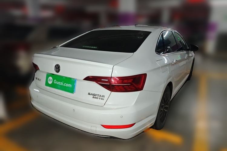 Used Volkswagen Sagitar 2020 280TSI DSG Comfort Version China VI Standard Rear Right 45 Deg