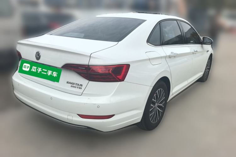 Used Volkswagen Sagitar 2020 280TSI DSG Comfort Version China VI Standard Rear Right 45 Deg