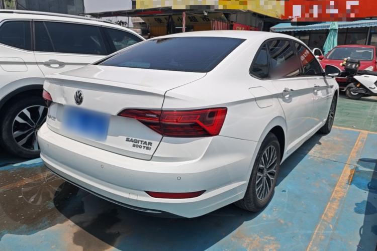 Used Volkswagen Sagitar 2020 200TSI DSG Comfort Version China VI Standard Rear Right 45 Deg