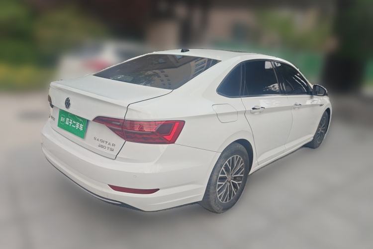 Used Volkswagen Sagitar 2020 280TSI DSG Comfort Version China VI Standard Rear Right 45 Deg