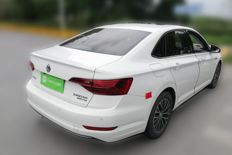 Used Volkswagen Sagitar 2020 280TSI DSG Comfort Version China VI Standard Rear Right 45 Deg