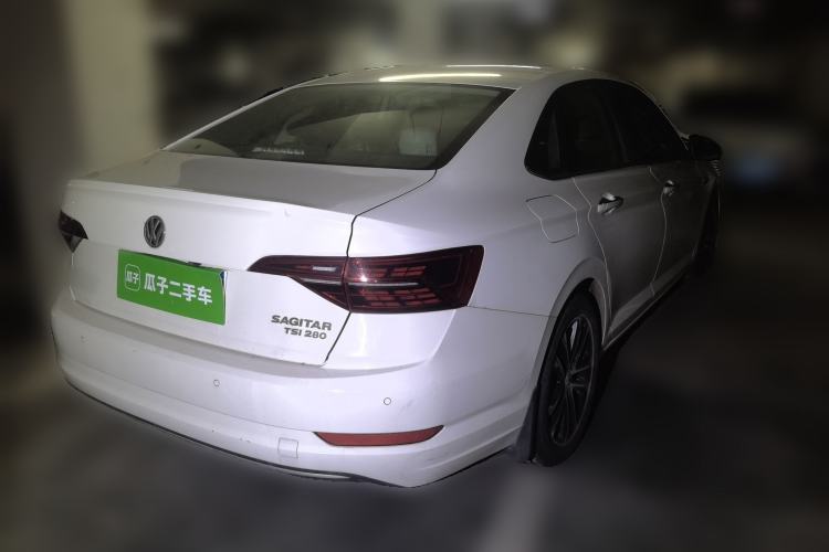 Used Volkswagen Sagitar 2020 280TSI DSG Comfort Version China VI Standard Rear Right 45 Deg