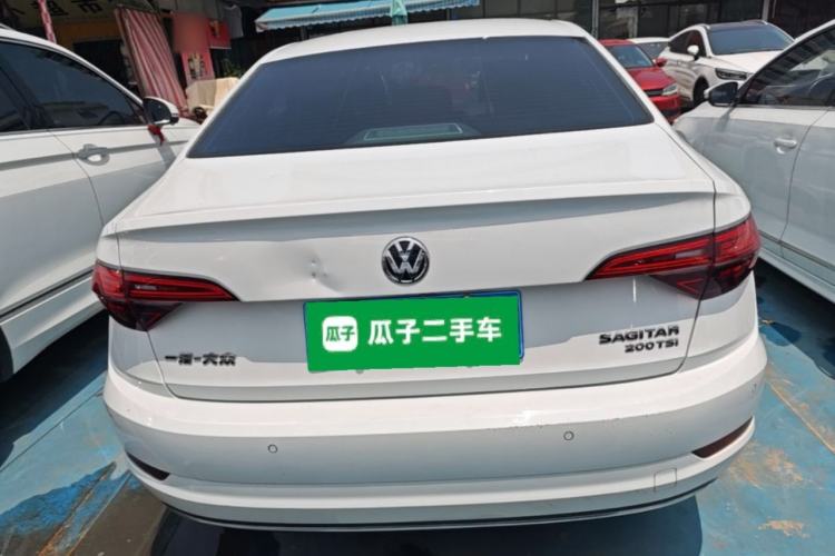 Used Volkswagen Sagitar 2020 200TSI DSG Comfort Version China VI Standard Rear