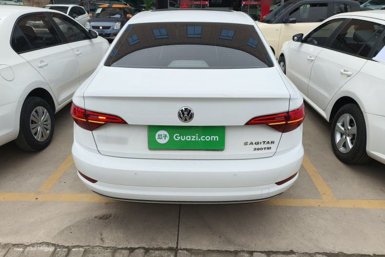 Used Volkswagen Sagitar 2020 280TSI DSG Comfort Version China VI Standard Rear
