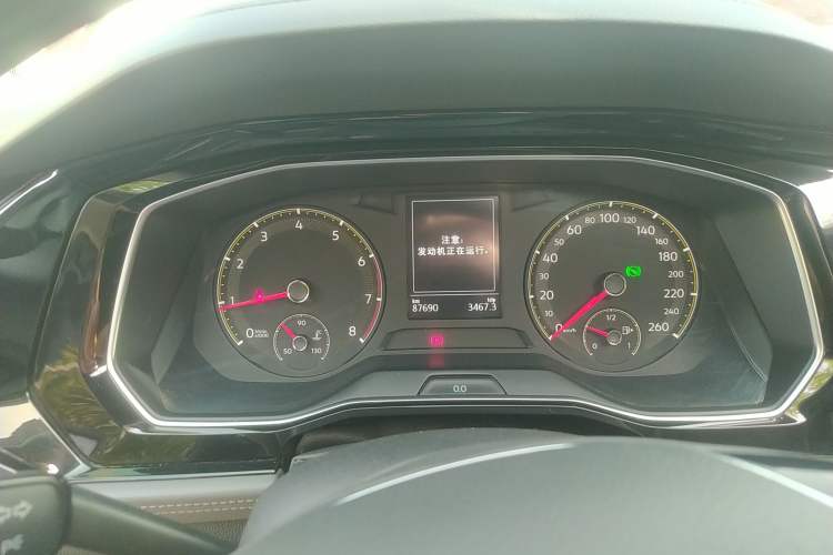 Used Volkswagen Sagitar 2020 280TSI DSG Comfort Version China VI Standard Instrument Cluster