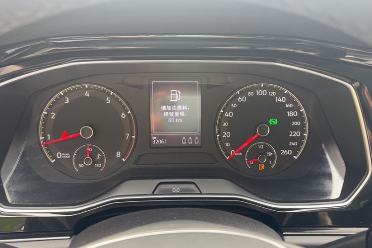 Used Volkswagen Sagitar 2020 280TSI DSG Comfort Version China VI Standard Odometer Close Up