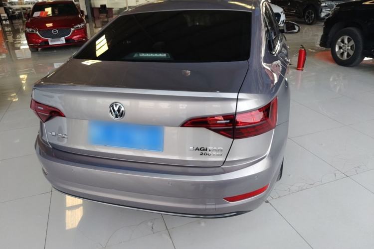 Used Volkswagen Sagitar 2020 280TSI DSG Comfort Version China VI Standard Rear Right 45 Deg