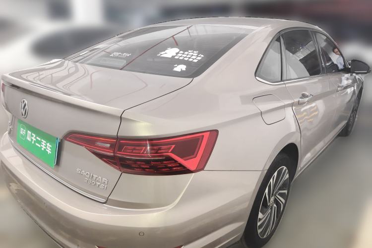 Used Volkswagen Sagitar 2020 280TSI DSG Luxury Version China VI Standard Rear Right 45 Deg