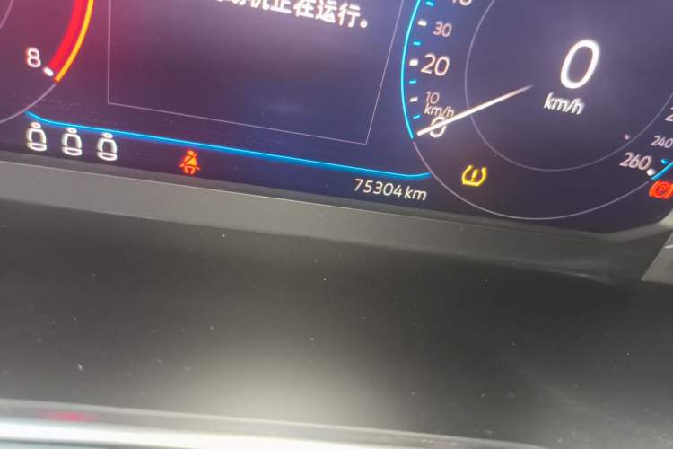 Used Volkswagen Sagitar 2021 280TSI DSG Excellence Edition Odometer Close Up