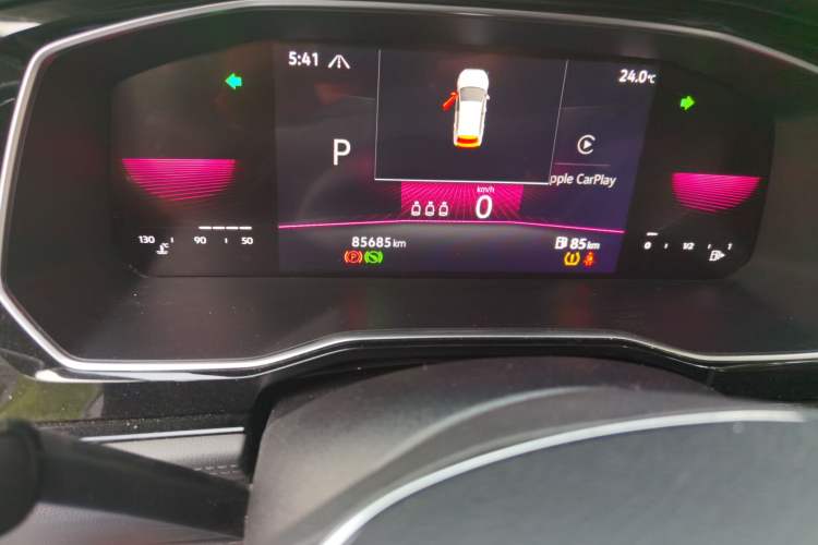 Used Volkswagen Sagitar 2021 200TSI DSG Comfort Connect Edition Odometer Close Up