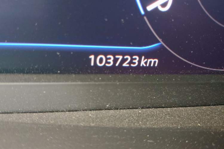 Used Volkswagen Sagitar 2021 280TSI DSG Luxury Smart Connectivity Edition Odometer Close Up