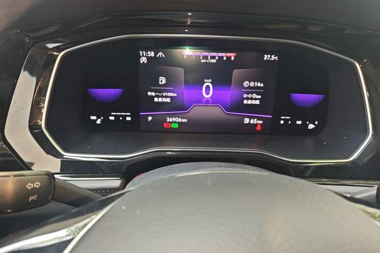 Used Volkswagen Sagitar 2021 280TSI DSG Excellence Edition Odometer Close Up