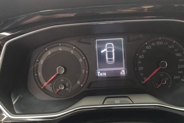 Used Volkswagen Sagitar 2021 280TSI DSG Comfort Connect Edition Odometer Close Up