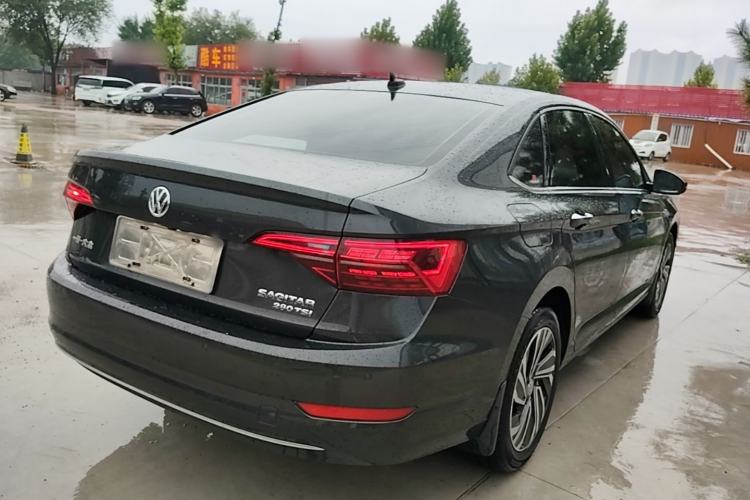Used Volkswagen Sagitar 2021 280TSI DSG Excellence Edition Rear Right 45 Deg